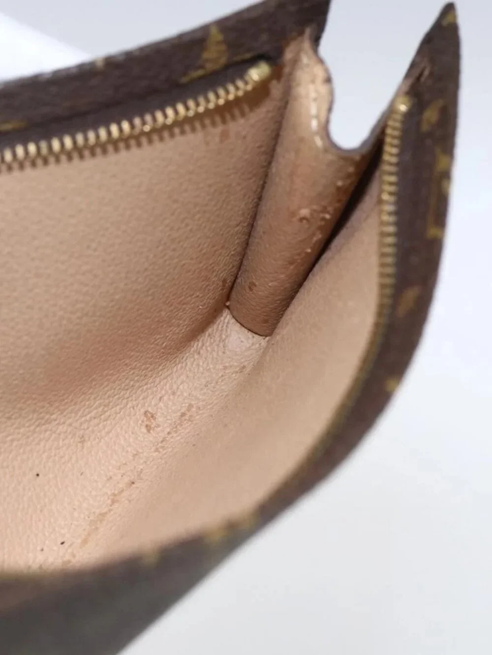 LOUIS VUITTON Monogram Bucket PM Accessory Pouch LV Auth 165736